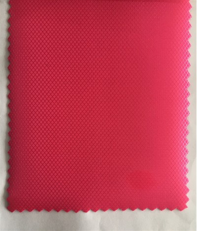 JS-CNYI-100D 菱形格發泡-28 尼龍面料  背囊/雨衣面料   防水 防油 圍裙布料 正面照